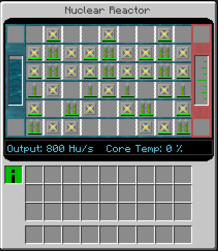 Схема ядерного реактора майнкрафт