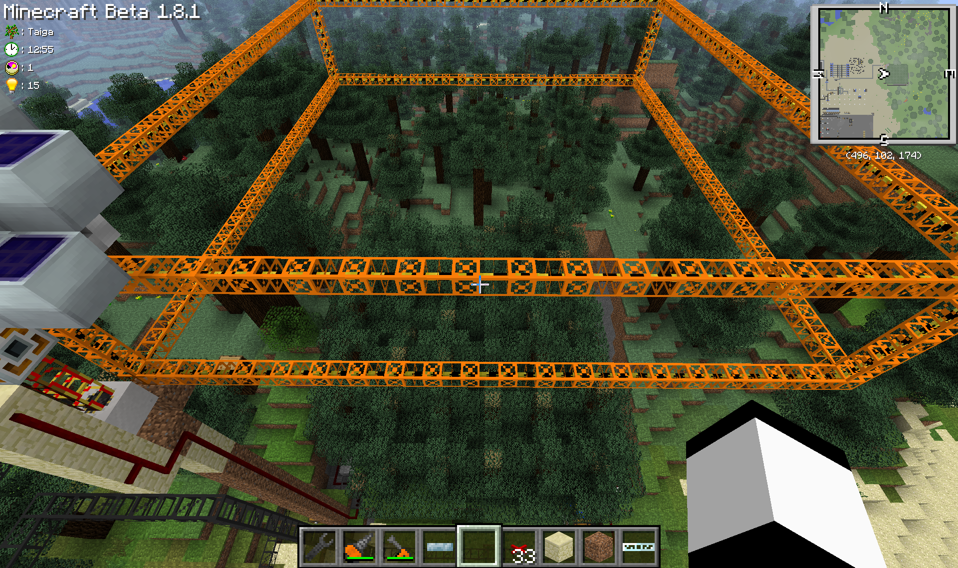 Semi Automatic No Bonemeal Required Tree Farm Screenshots Ic