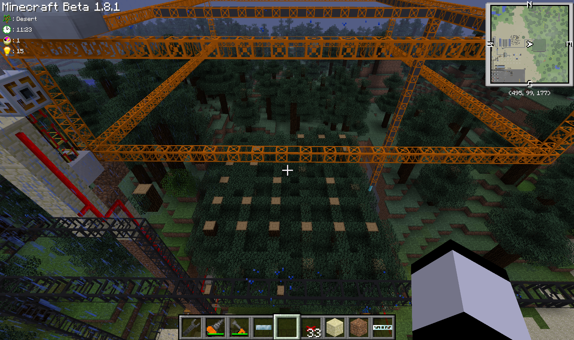 Semi Automatic No Bonemeal Required Tree Farm Screenshots Ic Forum