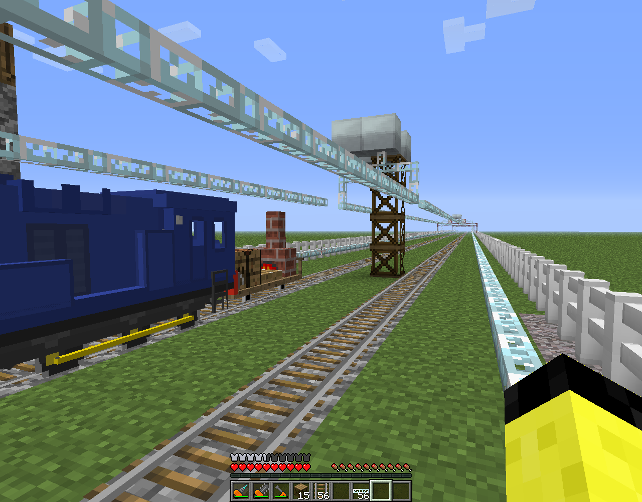Поезд в майнкрафте на телефон. Traincraft 1.12.2. Real Train Mod 1.7.10 РЖД. Train Craft Mod 1.12.2. Immersive railroading контактная сеть.